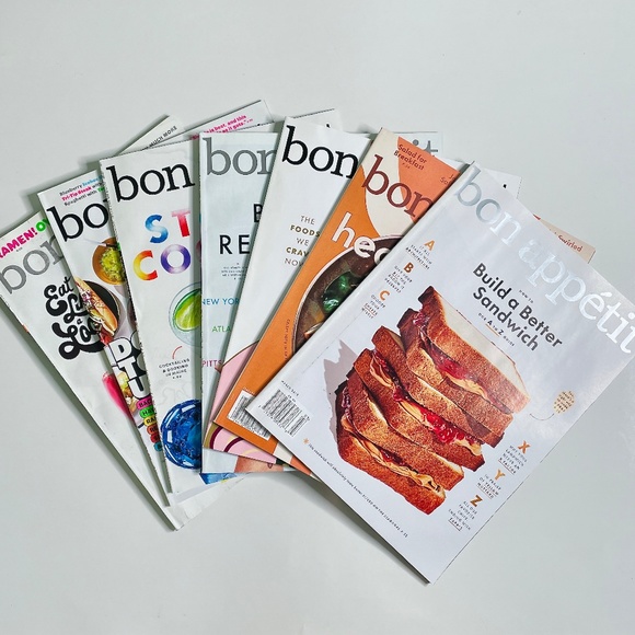 Bon Appetit Magazine Set of 7 Issues from 2016 & 2018 - Picture 2 of 9